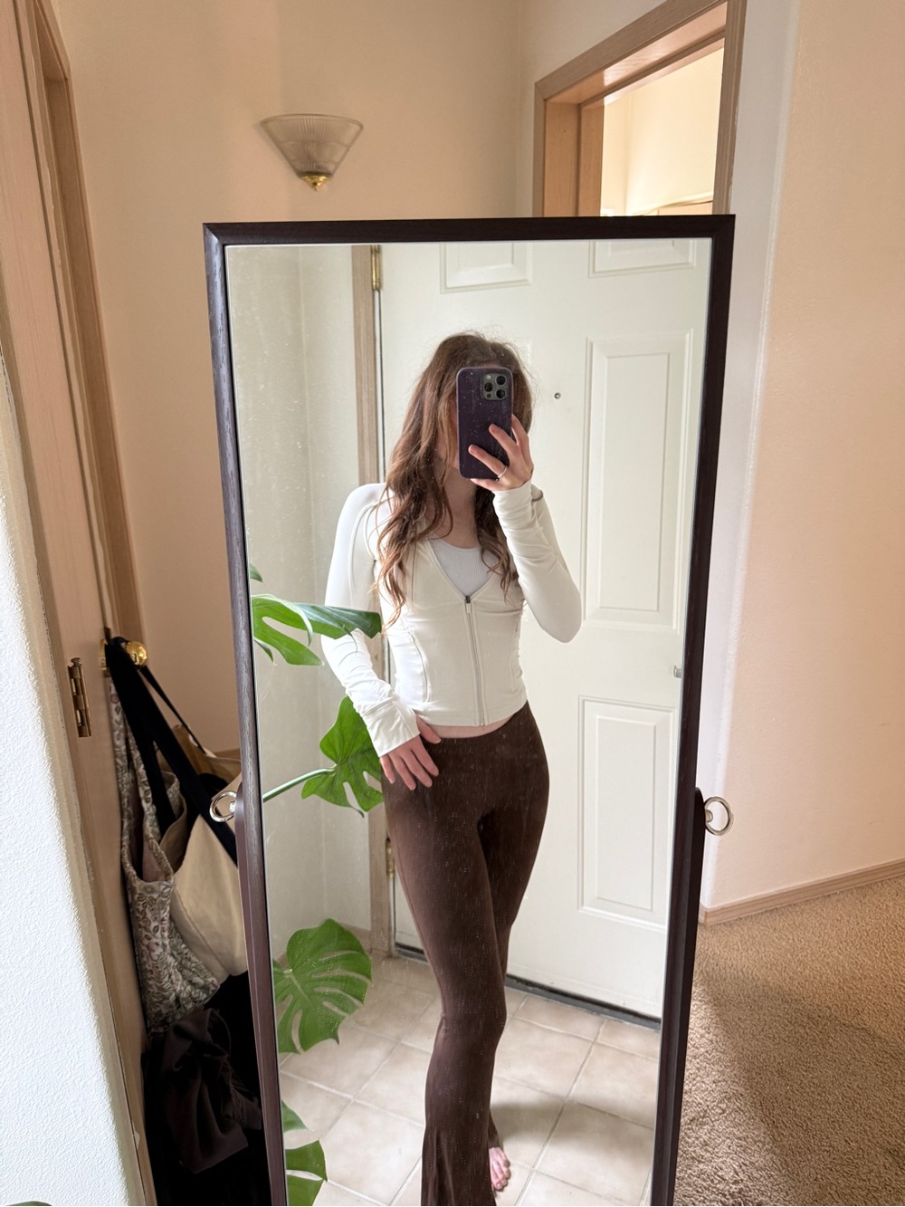 lululemon athletica haul flare legging + define jackets (2) - Picture 3 of 6